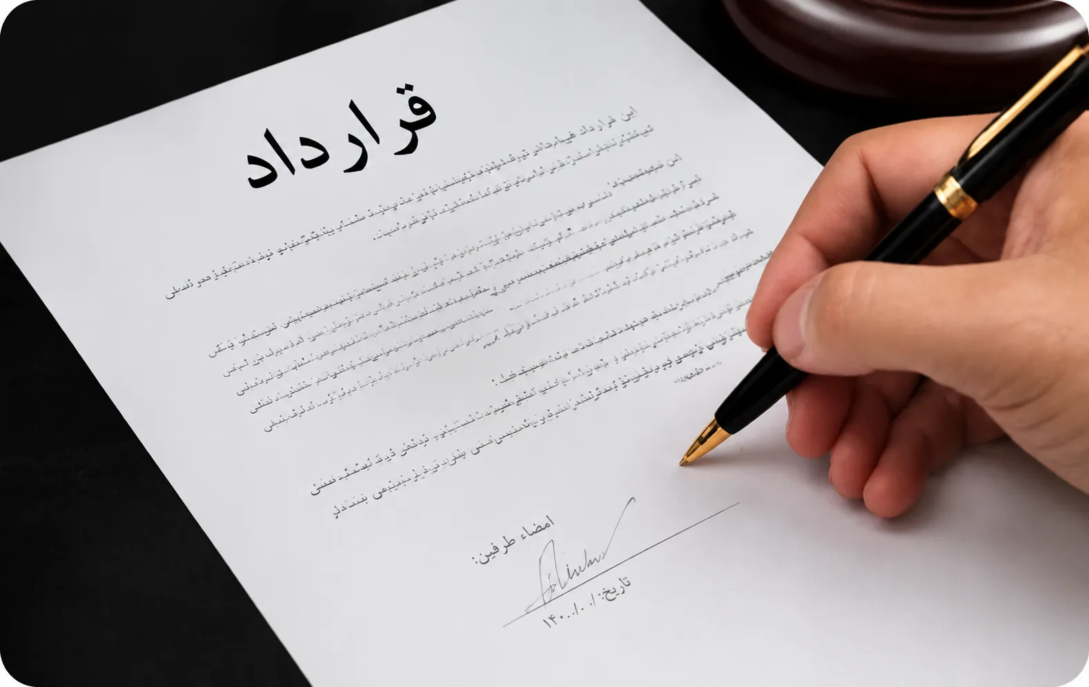تنظیم قرارداد
